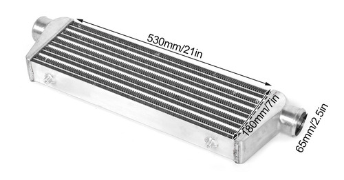 Imagen 8 de 10 de Refrigerador De Motor, Intercooler Universal, Montaje Fronta