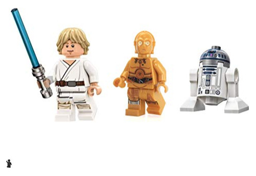 Lego Star Wars Luke Skywalker Tatooine R2 D2 Y C3po