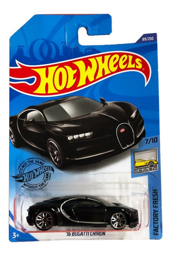 Bugatti Chiron Hot Wheels Factory Fresh 7/10 Nuevo Y Sellado