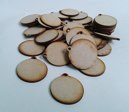 100 X Llavero Identificadores Mdf 4 Cm Automotriz Taller