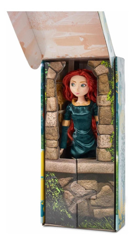 Merida Valiente Muñeca 29cm + Cepillo Disney Store Mod 2021