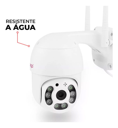 Câmera De Segurança Com Armazenamento Em Nuvem Ip 3.0mp