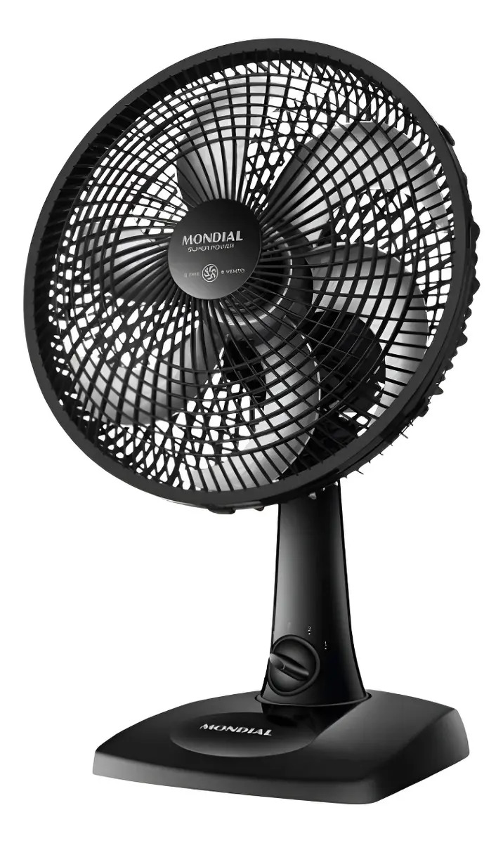 Ventilador de Mesa Mondial Super Power VSP30B 30cm Preto