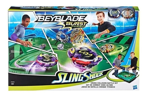 Set De Batalla, Beyblade Burst Turbo, Sling Shock, Genial!!!