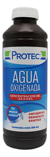 Protec Antiséptico Agua Oxigenada 230 Ml