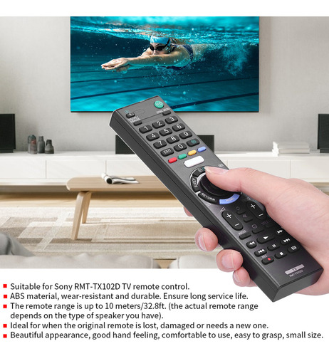 Control Remoto De Tv Para Rmttx102d Para Kdl32r500c Kdl40r55