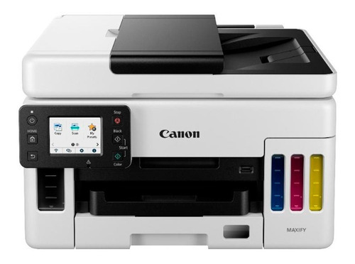 Impresora a color  multifunción Canon Maxify GX6010 con wifi gris y negra 100V/240V 4470C004AA