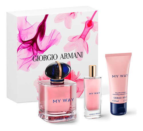 Kit Perfume Mujer Armani My Way Edp 90 Ml + Body Lotion