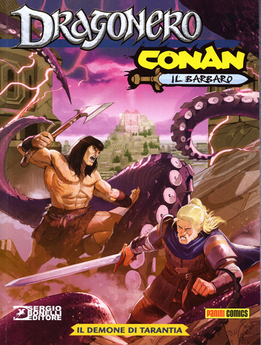 Dragonero Conan Il Barbaro N° 03 - 68 Páginas Em Italiano - Sergio Bonelli Editore - Formato 16 X 21 - Capa Mole - 2024 - Bonellihq Cx214 Mar24