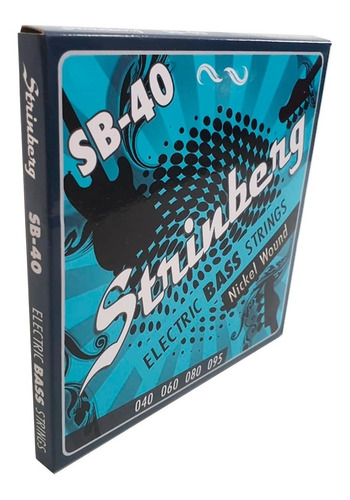 Encordoamento Strinberg Sb40 Contra Baixo 4 Cordas Sb-40