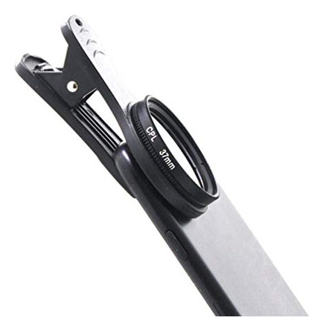 Kit De Filtro Cpl Para Lente De Teléfono Celular De 37 Mm, C