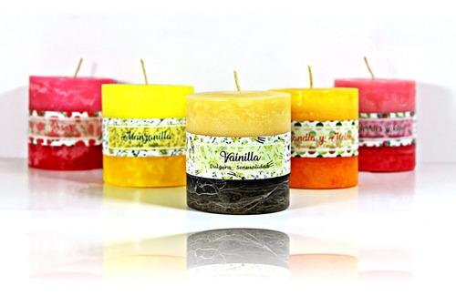 Velas Aromáticas Para Aromaterapia Feng Shui Hogar Spa Relax