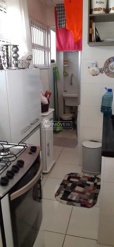 Imagem 5 de 7 de Apartamento Com 1 Dorm, Aparecida, Santos - R$ 350 Mil, Cod: 4391 - V4391