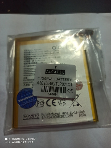 Bateria Pila Alcatel Ot5046 Tlp024c Alactel A30 Nueva Sellad
