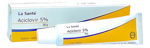 Aciclovir En Crema Topica 5% 20 G Lasante