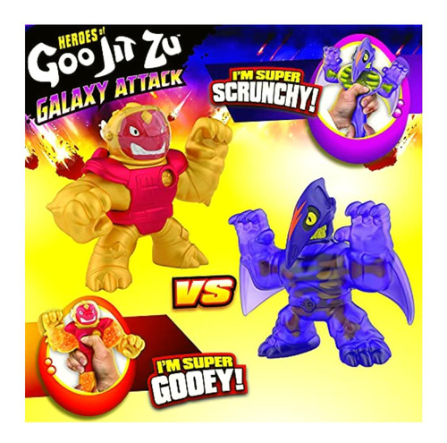 Heroes Of Goo Jit Zu Galaxy Attack, Figura De Acción Furia