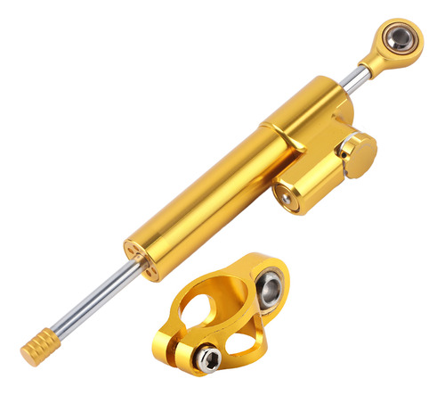 Motocicleta Universal Golden Steering Damper Stabilizer