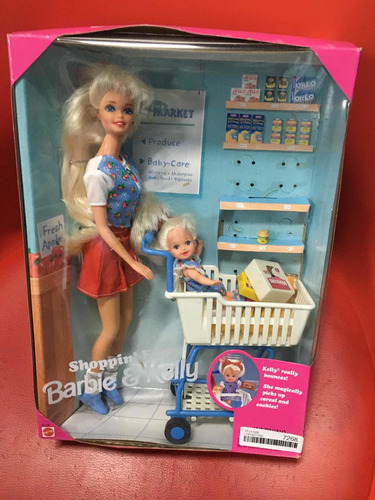 Barbie Kelly Shopping Fun Antiga 80 90 1995 Acessórios Casa