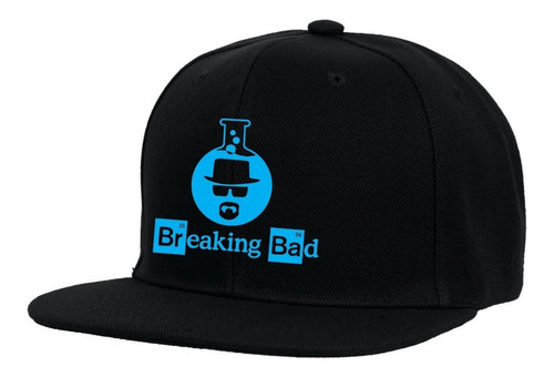 Gorra Plana Snapback - Breaking Bad - Walter - Serie Tv