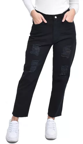 pequeño tapa frase Jeans Mujer Rotos Anchos - MercadoLibre.com.ar
