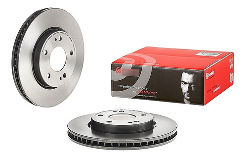 Set Discos Ventilados Delanteros Brembo Galant 2002 - 2007