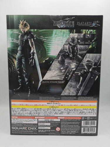 Imagen 5 de 6 de Cloud Strife Final Fantasy Vii Remake Play Arts Kai