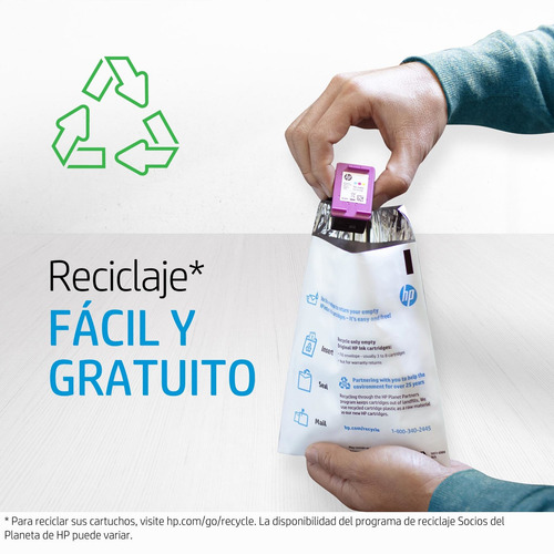 Imagen 6 de 9 de Cartucho Tinta Hp 667 Negro 1275 2374 2375 2376 2775 6475
