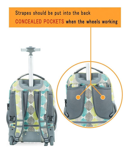 Tilami Mochila Con Ruedas Para Niños Mochila Para Computador