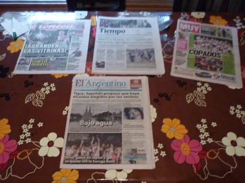 Lote 48 Diarios Campeonatos River Millonario Ramon Díaz (Usado)