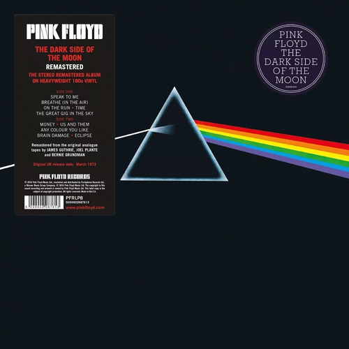 Pink Floyd The Dark Side Of The Moon Vinyl Remastered