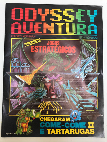 Revista Odyssey Aventura N2 Em Estado Impecável Frete Gratis