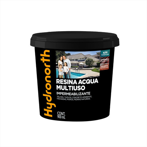 Resina Multiuso Hydronorth Incolor Brilhante Impermeavel