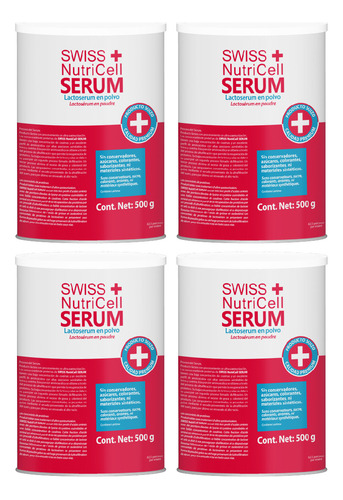 Swiss Nutricell Serum Bote 500g 4 Pack