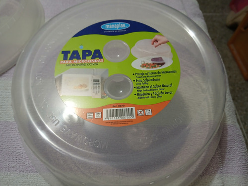Tapa Para Microondas Manaplas.