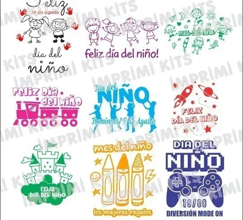 Frases Imprimible Png Dia Del Niño Vinilo Sublimación Tags