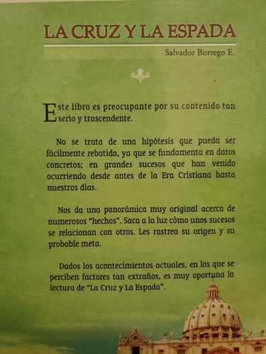 La Cruz Y La Espada - Salvador Borrego
