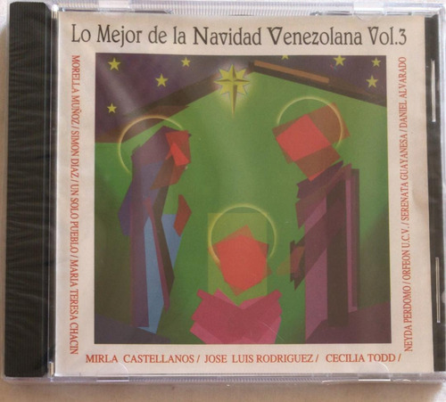 Lo Mejor De La Navidad Vzlana. Vol. 3. Cd Nuevo. Qqg. Ag.