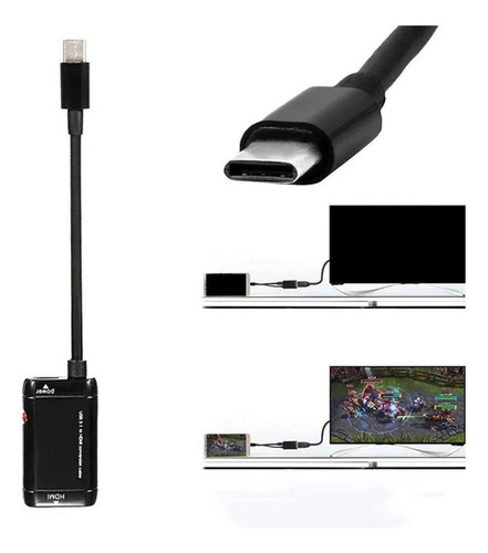 Adaptador Usb C A Hdmi Cable Usb 3.1 Usb Tipo C Para Android