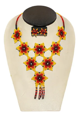 Aretes y collares artesanales cheap
