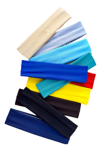 Banda Elástica Para El Pelo Diadema X1 Fit Azul Oscuro