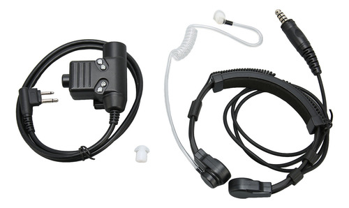 Auriculares Con Micrófono En Espiral, Walkie Talkie, U94 Ptt