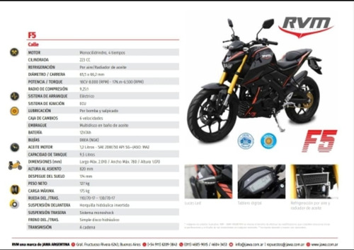 Imagen 4 de 15 de F5 250 Inyeccion Naked De Rvm Jawa No Honda No Twister No
