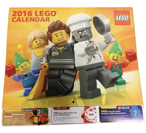 Lego Calendario 2016