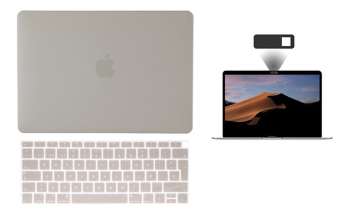 Kit Carcasa Case Español 3 En 1 Macbook Air Pro Retina Touch