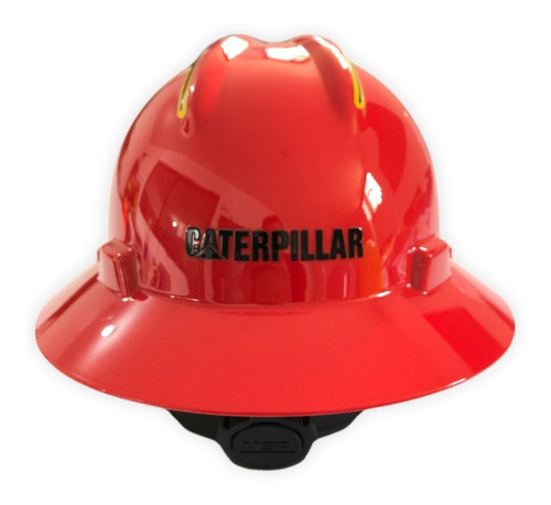 Casco Seguridad Msa Caterpillar Reflej, Recubrimien Automotr