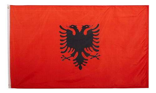 Bandera De Estados Unidos Bandera De Albania 3 Ft X 5 Ft Tie