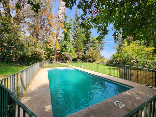 Hermosa Parcela 5550 Mt2 Con Casa Y Piscina (91894)