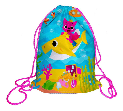 25 Morralito Dulcero Bolo Fiesta Infantil Baby Shark 2