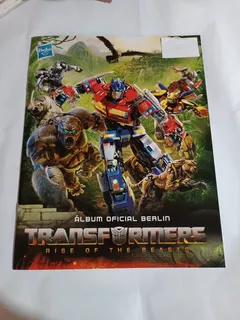 Transformers Rise Of The Beasts Álbum Y Set Completo A Pegar