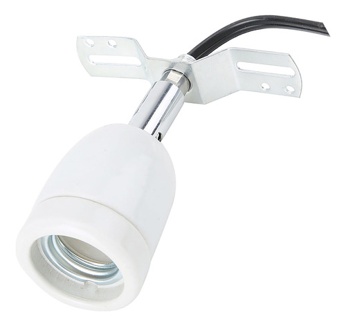 Suporte Térmico Cerâmico E27 Rotatable Reptile Pet Clip Bulb